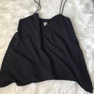 Storee camisole with leather detail